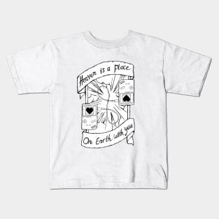 Video Games - Illustrated Lyrics inverted Kids T-Shirt